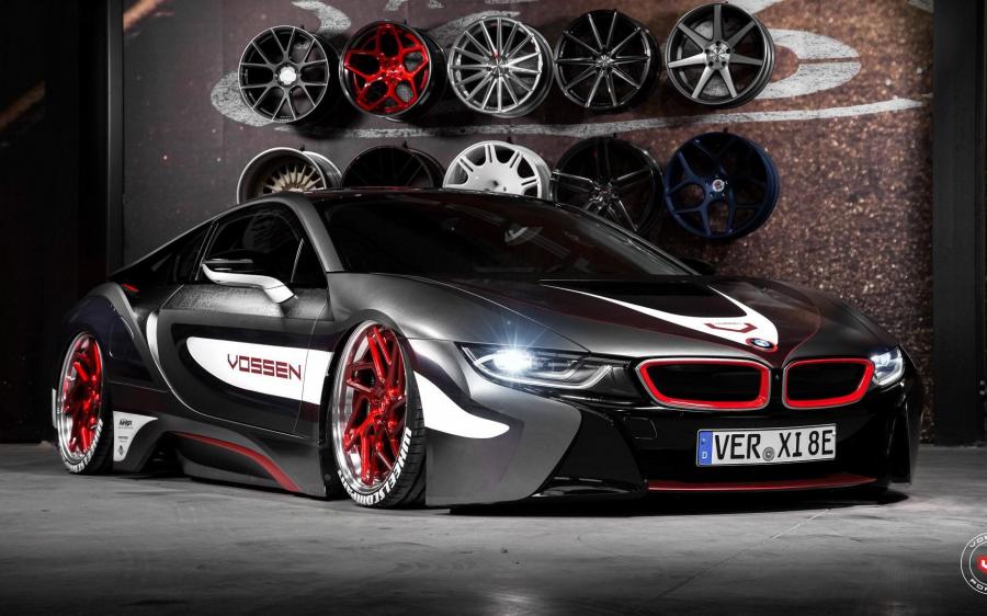BMW i8 by EVS Motors on Vossen Wheels (CG-209T (3 Piece)) '2018